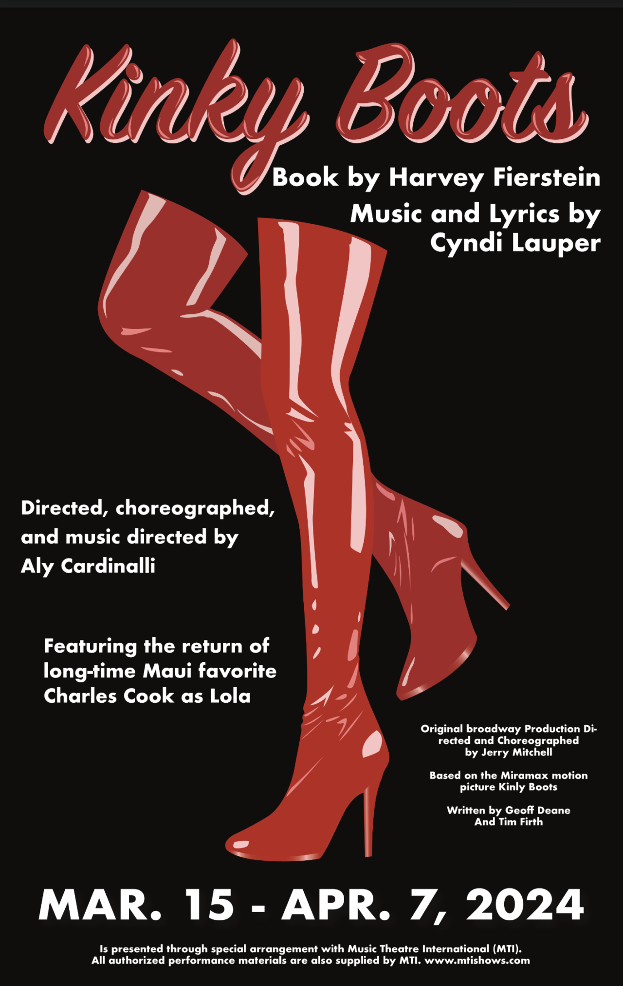 Kinky Boots Proarts Playhouse