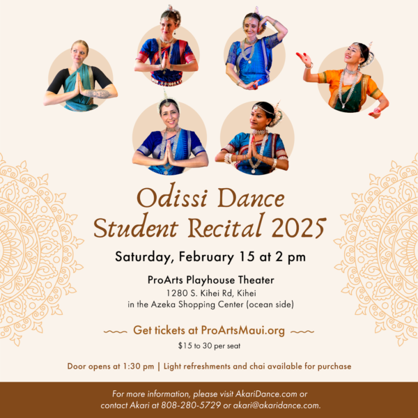 Odissi Dance Student Recital 2025